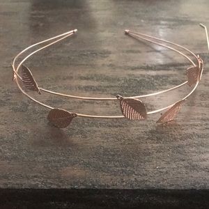 Charming Charlie Rose gold tone headband